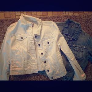White Jean Jacket